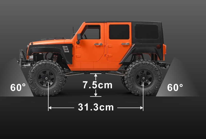 mn222 rc car  size-1